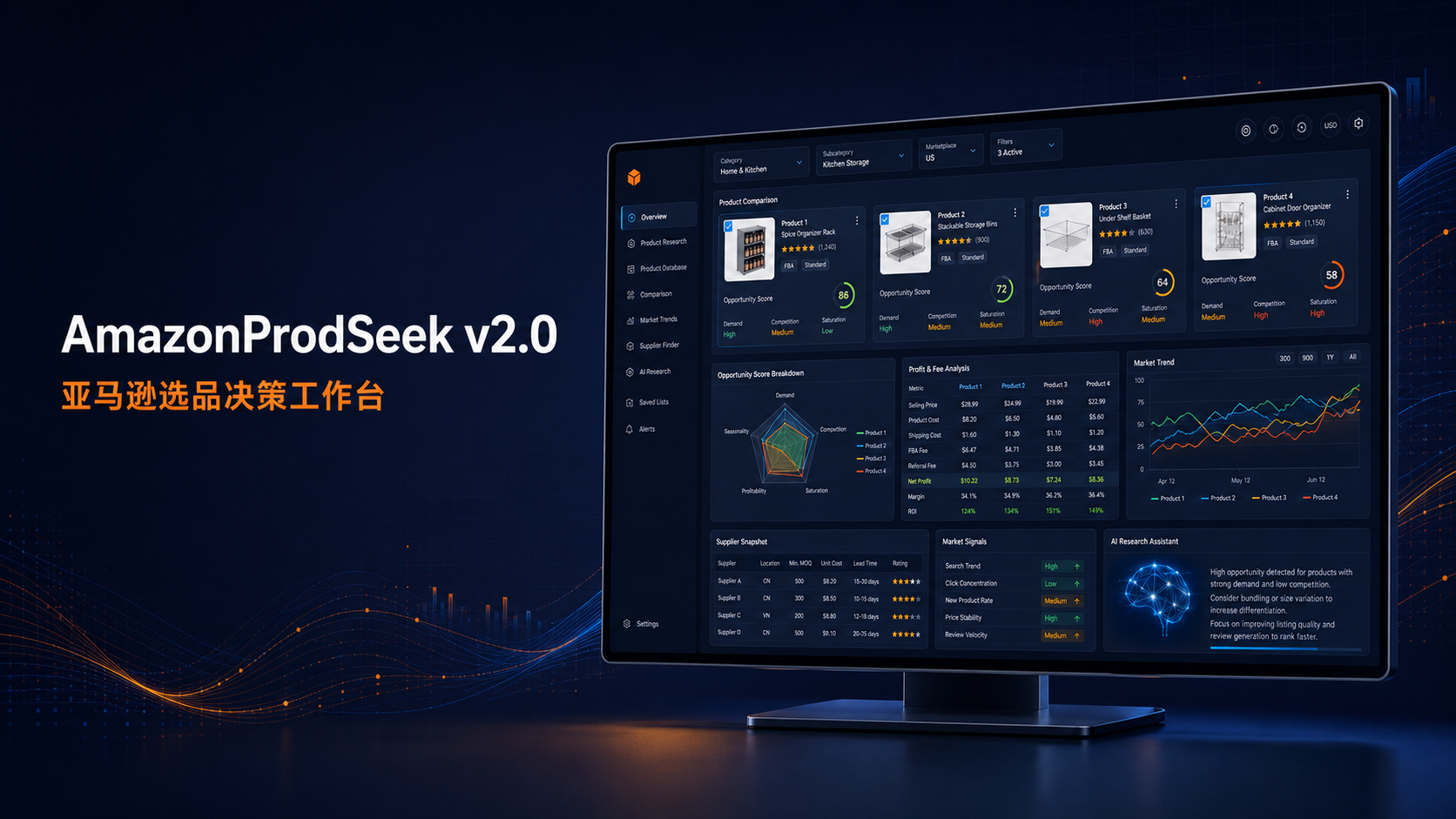 AmazonProdSeek 决策总览